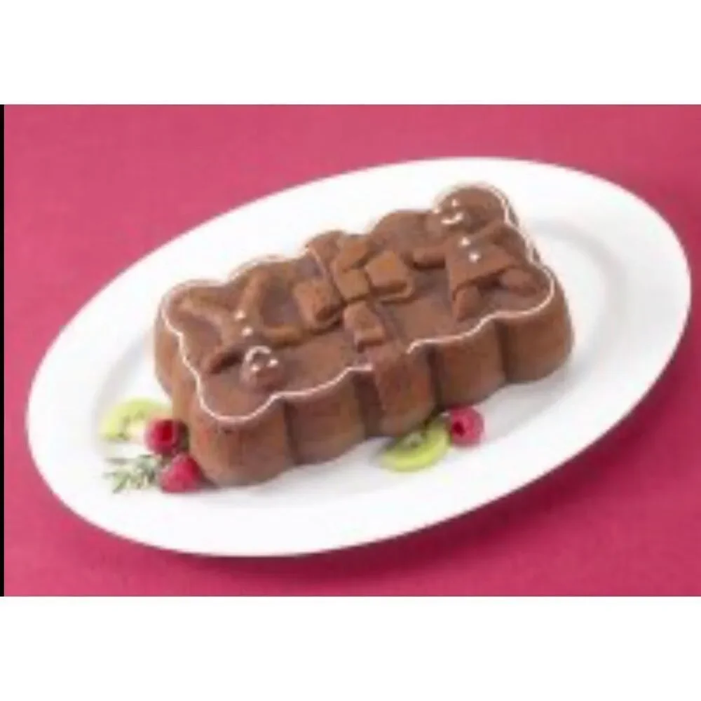 Nordic Ware Gingerbread Loaf Pan Heavy Cast Aluminum 6 Cup 1 LB